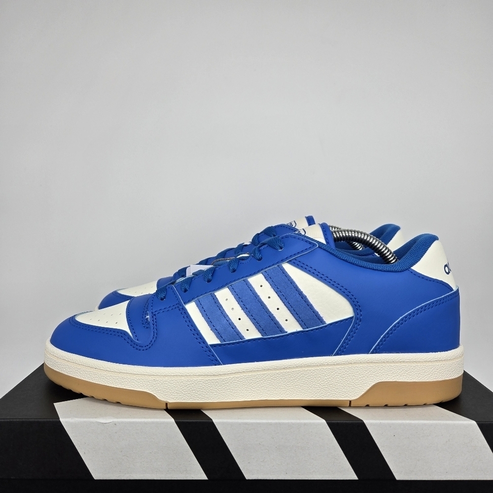 adidas Break Start Blue Bird Cloud White Men's Shoes Size 10.5 New